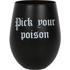 Kitchen Accessories Pick your Poison Weinglas Wicca Geschirr