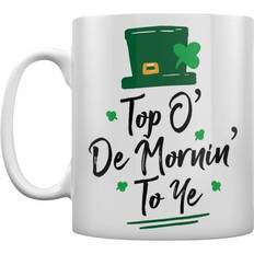 Valkoinen Espressokupit Grindstore Top O De Mornin To Ye Patricks Day Espresso Cup