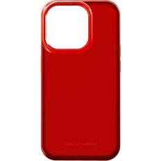 IDeal of Sweden Apple iPhone 15 Pro Mobildeksler iDeal of Sweden Clear Case Radiant Red