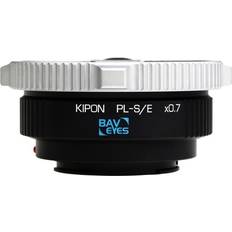 Kipon PL auf Sony E x0.7 Objektivadapter