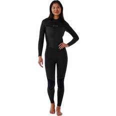 Rip Curl 2023 Womens Dawn Patrol 4/3mm Back Wetsuit Black
