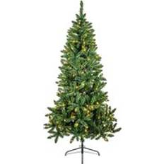 Glass Christmas Trees Premier Decorations 2.1M Lit Douglas Fir Christmas Tree