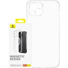 Baseus Magnetic Phone for iPhone 15 Plus OS-Lucent Series Clear