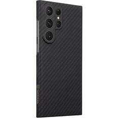 Tactical Tactical MagForce Samsung Galaxy S23 Ultra 5G Cover Karbonfiber Sort