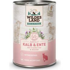 Wildes Land Cat Calf & Duck With Cranberries, 400g