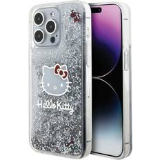 Hello Kitty iPhone 15 Pro Max Skal Liquid Glitter Translucent