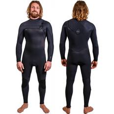 O'Neill Sport acquatici O'Neill Hyperfreak 3/2 Chest Zip Full Muta nero black/black