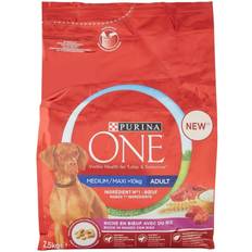 Purina ONE Koira Lemmikit Purina ONE Medium Maxi Adult 2 x 2.5 kg