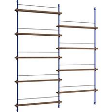 Blåa Vägghyllor Moebe Magazine Shelving Vägghylla