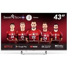 43 " - 60 Hz Téléviseurs Smart Tech TV QLED 4K UHD 43' 109 cm Android 11 4xHDMI 2xUSB Dolby Vision