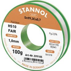 Stannol HS10-Fair Loddetin Spole Sn99.3Cu0.7