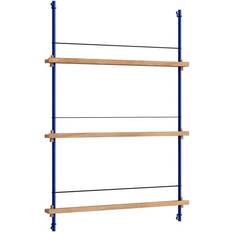 Blå - Eg Væghylder Moebe Magazine Shelving MS.115.1 Væghylde