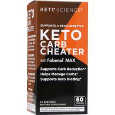 Keto Science Carb Cheater, Supports Carb Reduction, Helps