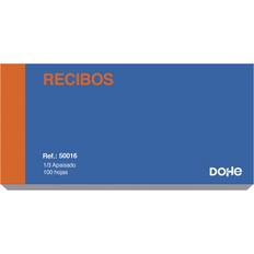 Dohe Receipt Book 50016 10 Pack of 100 Sheets