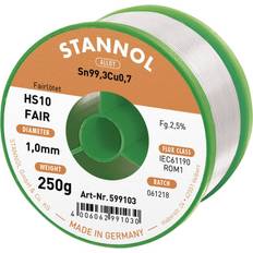 Stannol HS10-Fair Loddetin Spole Sn99.3Cu0.7