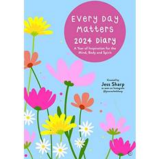 Kontorartikler Every Day Matters 2024 Desk Diary A Year of Inspiration for the Mind, Body Spirit