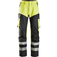 Snickers Workwear Pantaloni da lavoro Snickers Workwear ProtecWork Trousers Reinforced front of leg, High-Vis Class High Vis Yellow/Navy