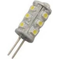 Ljuskällor Sunwind LED-lamppu 15 SMD, G4, 1W, 12V, ø18mm, 115-125lm, 3000K