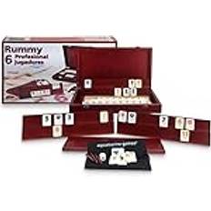 RUMMY PROFESIONAL 6 JUGADORES (ESTUCHE DE MADERA)