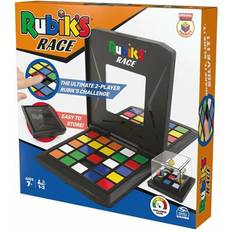 Spin Master Rubiks' Race Classic Fast-Paced Strategy Sequence Board Game, Ultimate Face to Face Two-Player Game