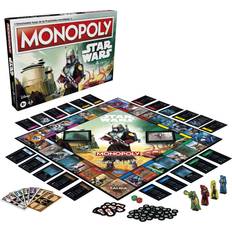 Hasbro Spanish Star Wars Boba Fett Monopoly game