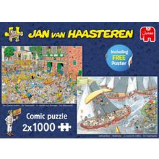 Jan van haasteren 2x1000 Jumbo Jan Van Haasteren the Cheese Market & Sailboat Race 2x1000 Pieces