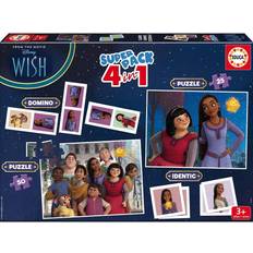 Rompecabezas 3D Educa Wish Super Pack 4 en 1