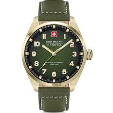 Swiss Military Hanowa herrklockor analog kvarts en storlek 8868978, Guld, One Size
