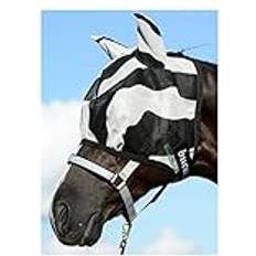 Ohrenhauben Bucas Buzz-Off Fly Mask - Zebra