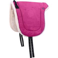 Leather Saddle Pads QHP Bareback Pad -Lila Shetland