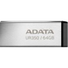 Memory Cards & USB Flash Drives Adata UR350 64GB USB3.2 Gen2 Metal Black