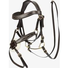 Cavallucci a Dondolo LeMieux Briglie da equitazione Hobby Horse Marron