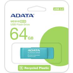 Hukommelseskort & USB Stik Adata UC310 ECO 64 GB USB Type-A 3.2 Gen 1