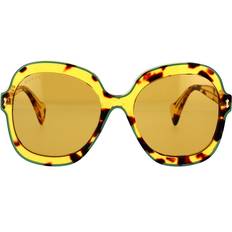 Solglasögon Gucci GG1240S 003 Geometric Solglasögon - Havana Brun