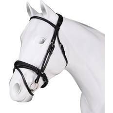 Acavallo Rytterudstyr Acavallo Maesta trense Ergonomisk-Sort/Cob
