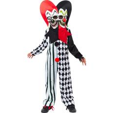 Amscan Boys Halloween Two Faced Jester Clown Costume