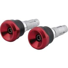 Motorradschlösser Motorrad lenkergewichte akron-ls highsider handlebar weights-115 Rot Links