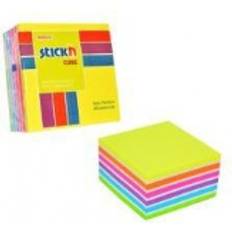 STICK N Stickn Sticky Notes Cube 76x76mm