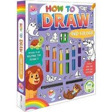 Libros How to draw and colour