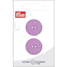 Prym Knapper Prym Flad Plastikknap Lilla 23mm 2 stk