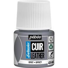 Pebeo Verf Pebeo Setacolor Leather Paint 45ml Metal Silver