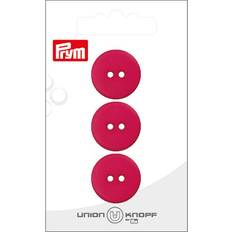 Rosa Knappar Prym Flad Plastikknap Pink 20mm 3 stk