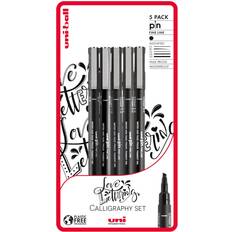 Uni PIN Love Lettering Fineliners 5 Pack