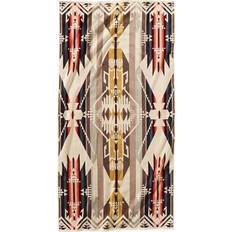 Pendleton Jacquard Bath Towel White Sands Badezimmerhandtuch Beige