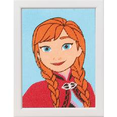 Vervaco Gobeläng kit: Frozen-Anna, Bomull Flerfärgad, 10 x 1 x 14 cm