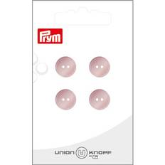 Pink Knapper Prym Plastikknap Lyserød 12mm 2 Huller 4 Stk