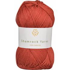 Shamrock Yarns 100% Bomull 8/4 Garn 22 Rustrød