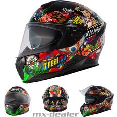 O'Neal Challenger Crank Casco, nero-multicolore, dimensione per uomo Adulto, Unisex