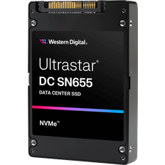 2.5" - PCIe Gen3 x4 NVMe - SSDs Hårddisk Western Digital WD Ultrastar DC SN655 Solid state-drev WUS5EA138ESP7E3 3.84TB 2.5" U.3 PCIe 4.0 NVMe > I lager, forväntat leveransdatum hos 15-12-2023