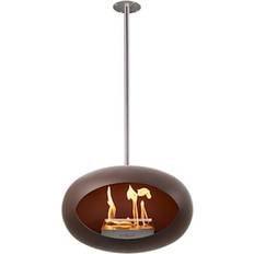 Le Feu Mocca Sky Bioethanol Fire Steel Pole 120cm Yes